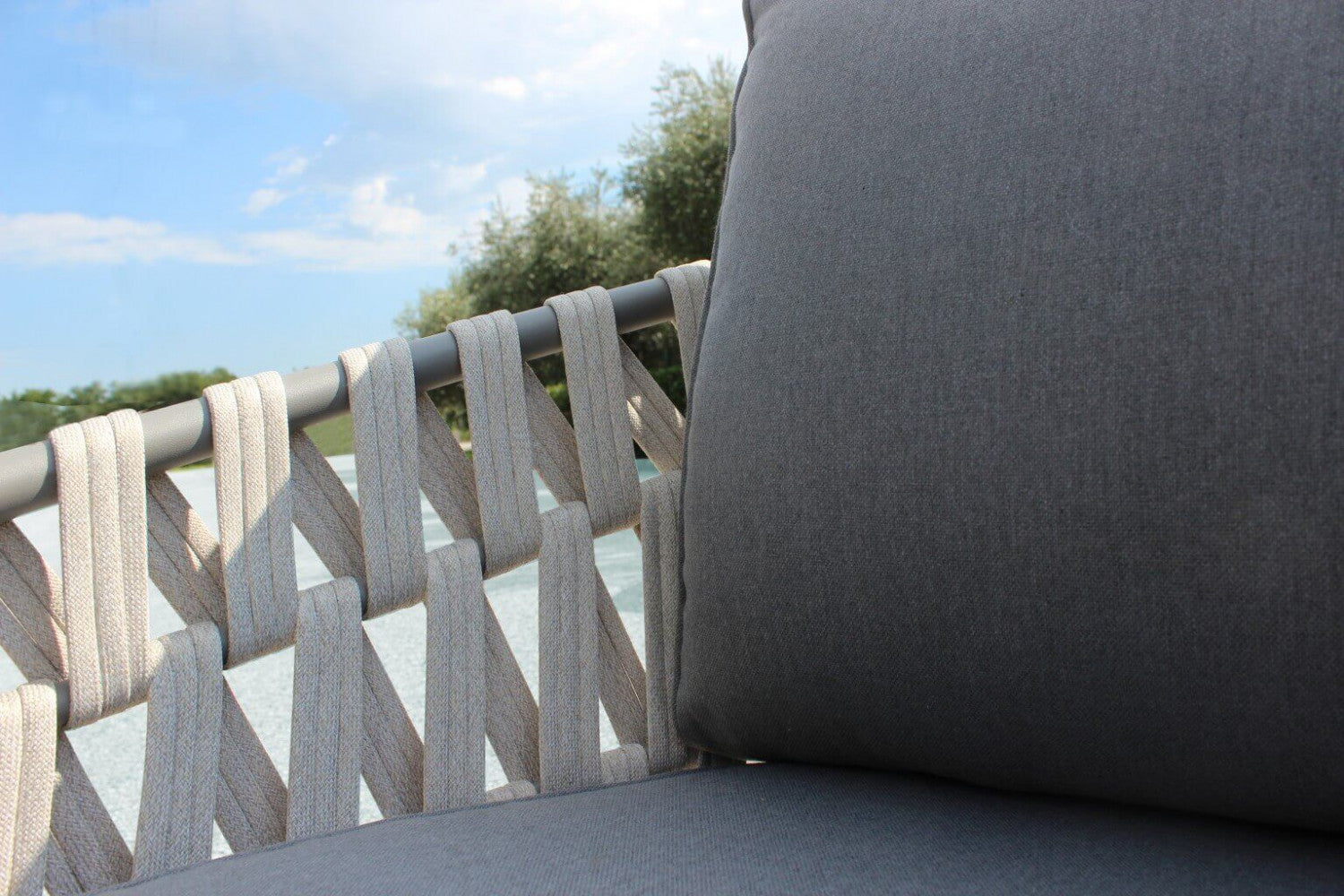 Salotto hampton 2 posti c/cuscini