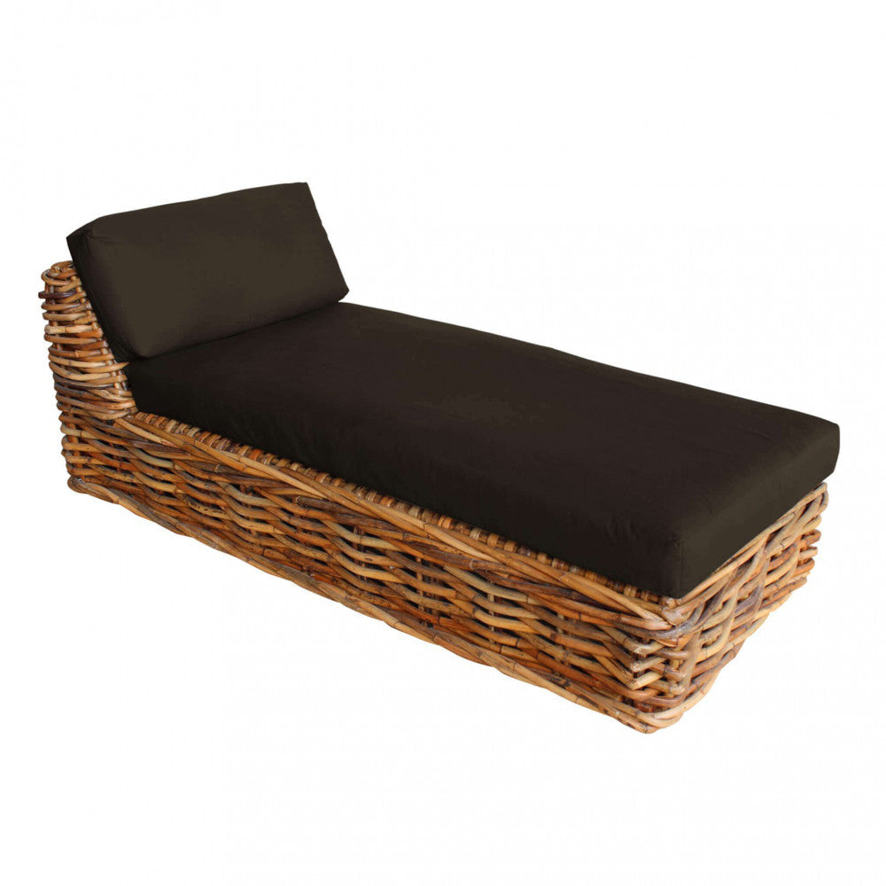 Chaise longue componibile polinesia c/cuscini