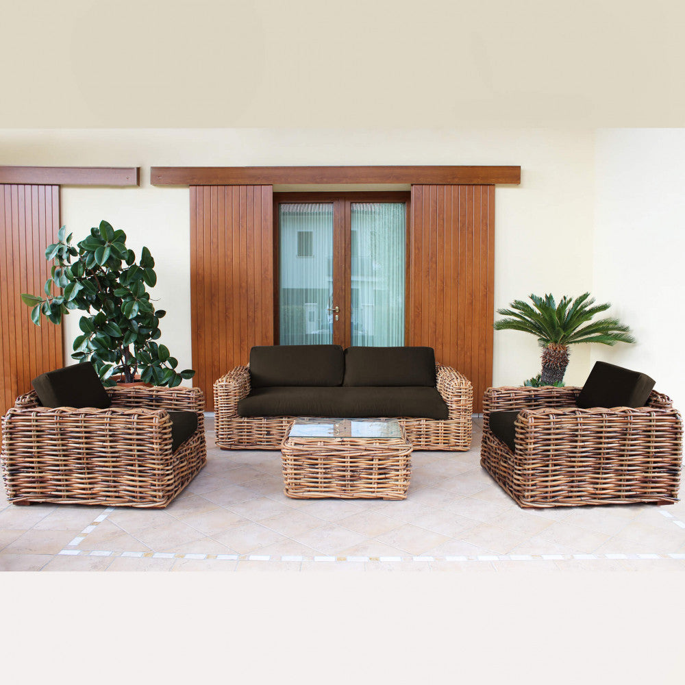 Salotto polinesia 2 p c/cuscini