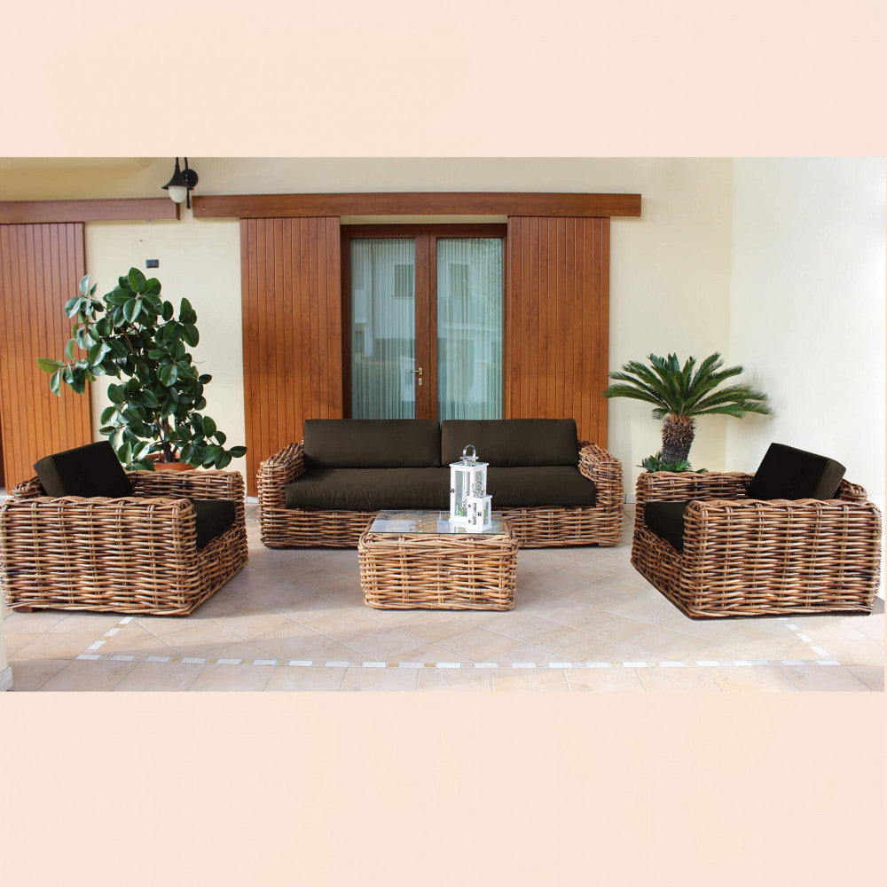 Salotto polinesia 3 p c/cuscini