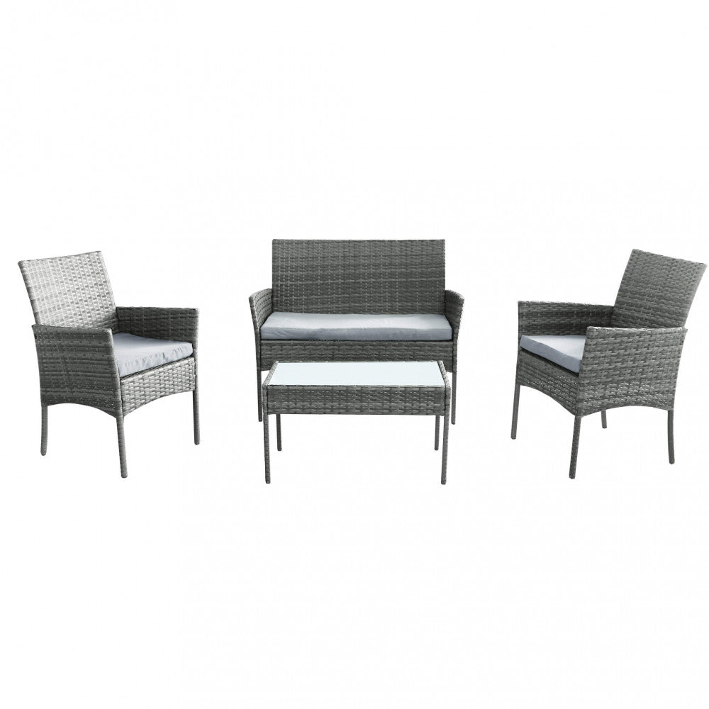 Salotto smontabile caracas 2 p c/cuscini