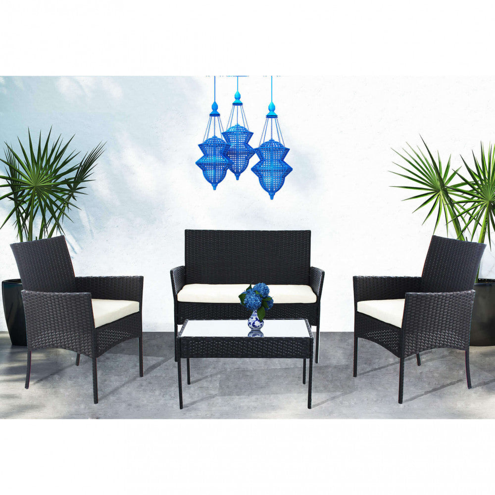 Salotto smontabile caracas 2 p c/cuscini