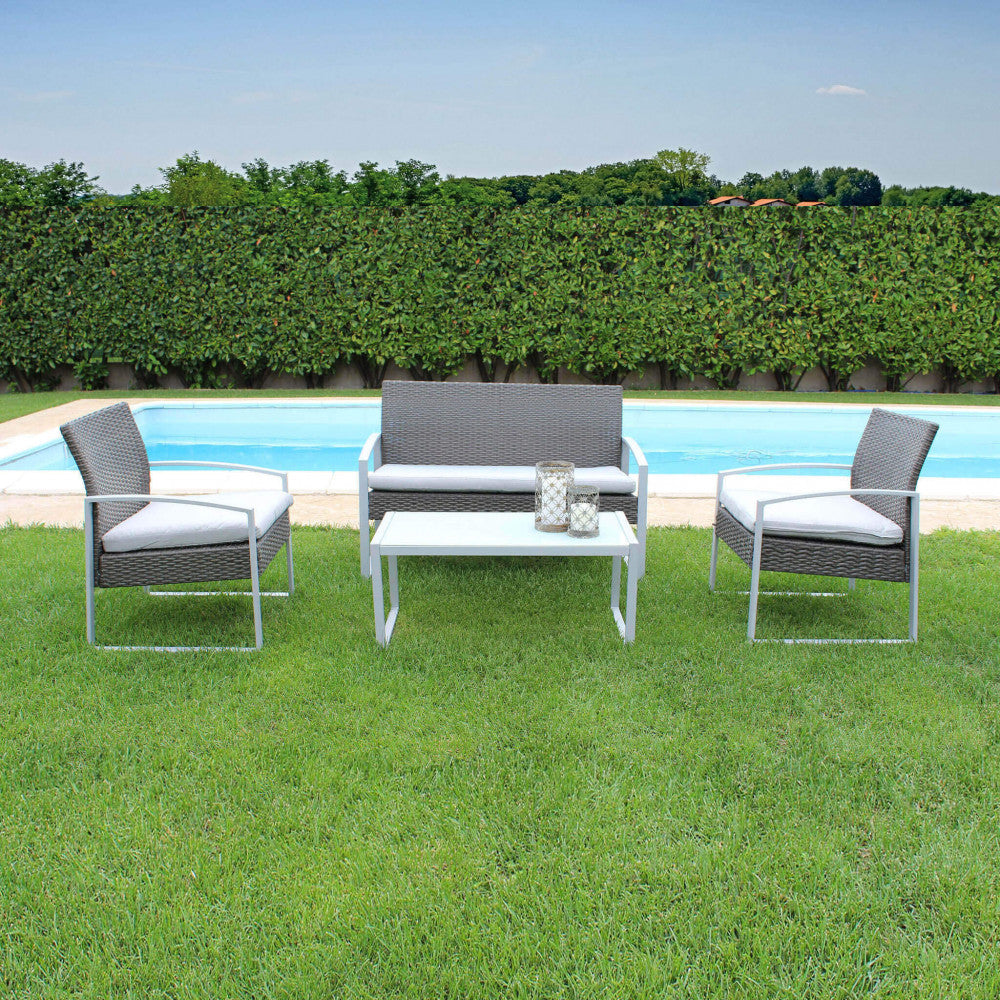 Salotto smontabile cameron 2 p c/cuscini