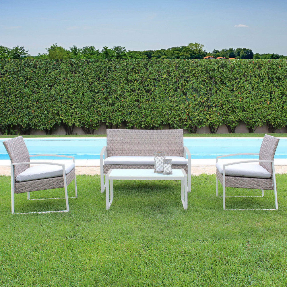 Salotto smontabile cameron 2 p c/cuscini