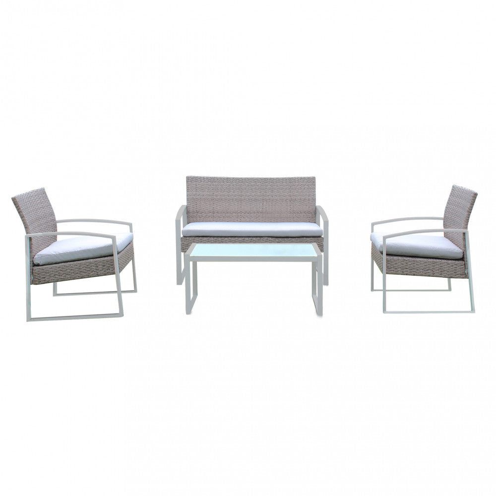 Salotto smontabile cameron 2 p c/cuscini