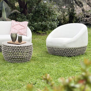 Poltrona girevole lafayette c/cuscini