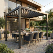 Pergola bioclimatica 3 x 4 double