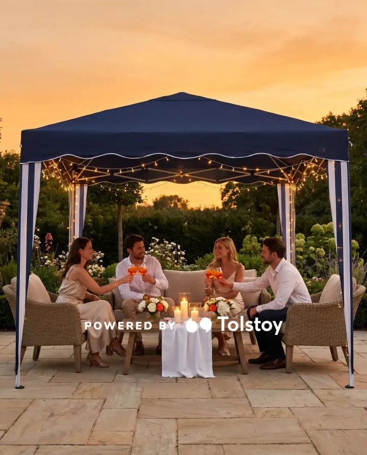 Gazebo pieghevole 3 x 3