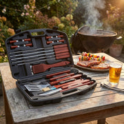 Valigetta con accessori per barbecue