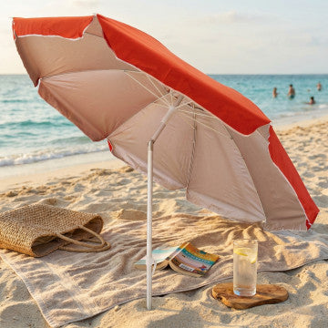 Ombrellone spiaggia nylon protezione uv 180/22
